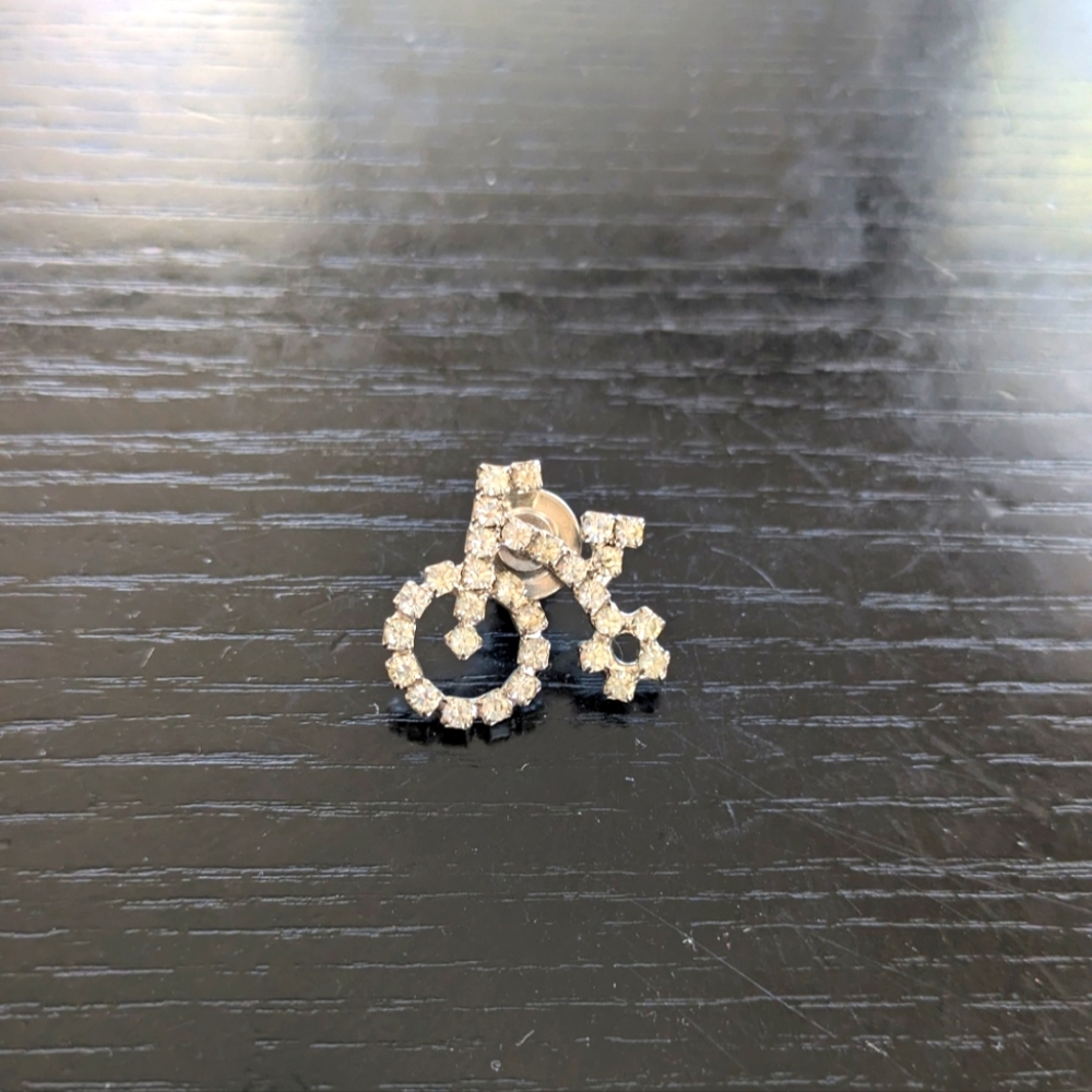 Silver brooch
